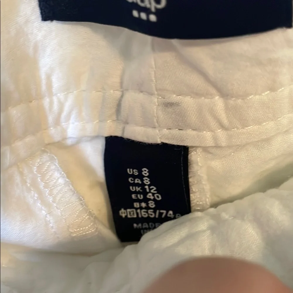 🐥GAP White Eyelet Shorts Classic Summer Style